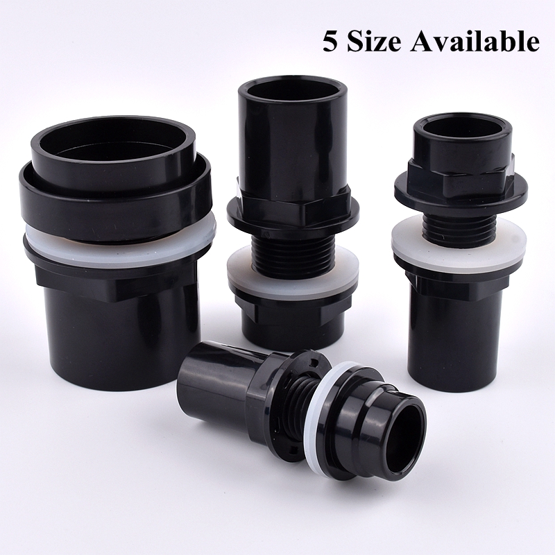 Marine Aquarium Overflow - 20~50mm Aquarium Tank Joint PVC Pipe