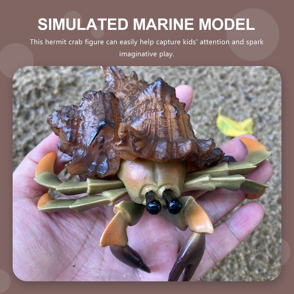 Marine Aquarium Hermit Crab - Simulation Hermit Crab Artificial Pagurian Decoration