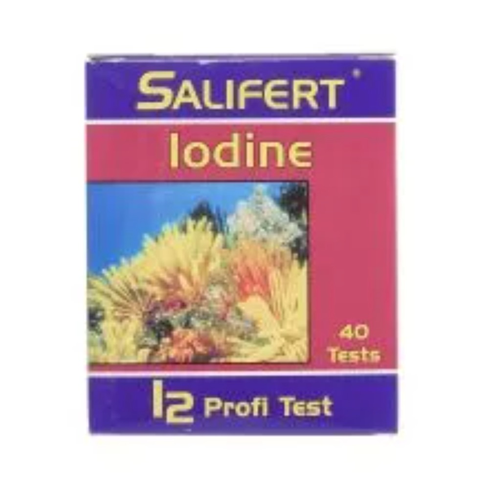 Salifert Iodine I2 Profi-Test  - огляд і ціна Marine Aquarium Aquascape