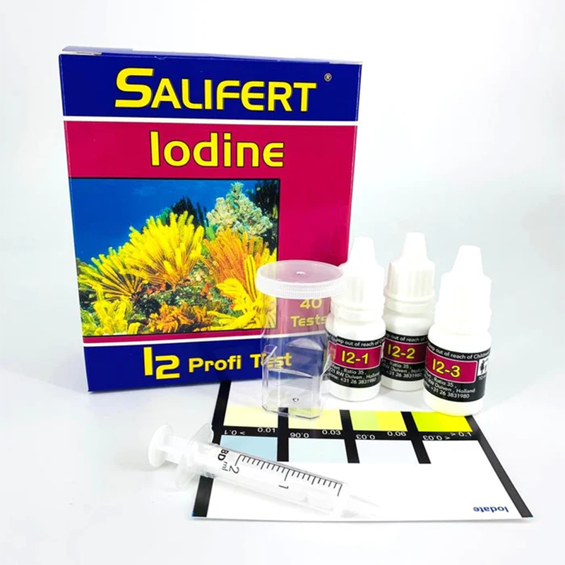 Salifert Iodine I2 Profi-Test  - огляд і ціна Marine Aquarium Aquascape