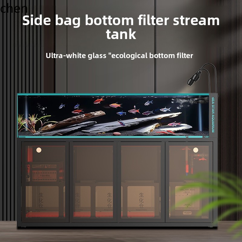 ZML Fish Tank Aquarium Bottom  - огляд і ціна Marine Aquarium Overflow