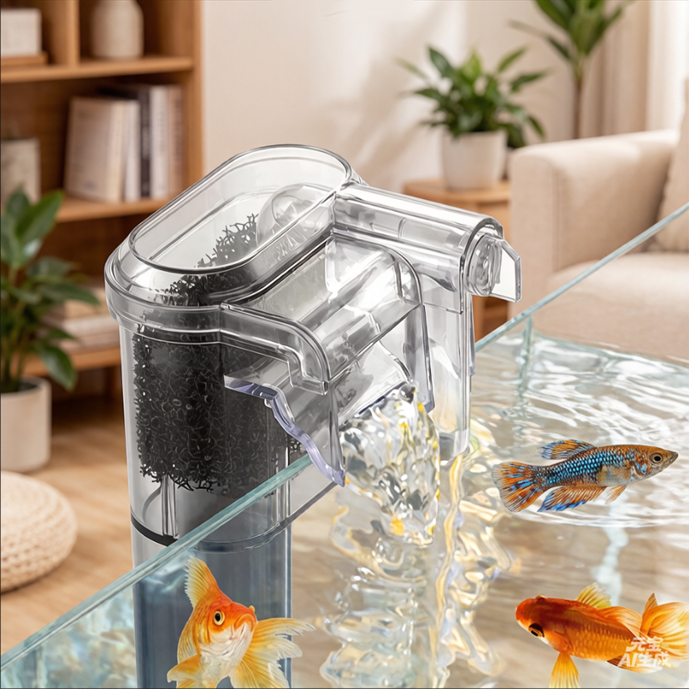 New Suspended Filter For Fish  - огляд і ціна Marine Aquarium Overflow