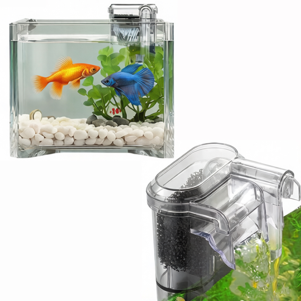New Suspended Filter For Fish  - огляд і ціна Marine Aquarium Overflow