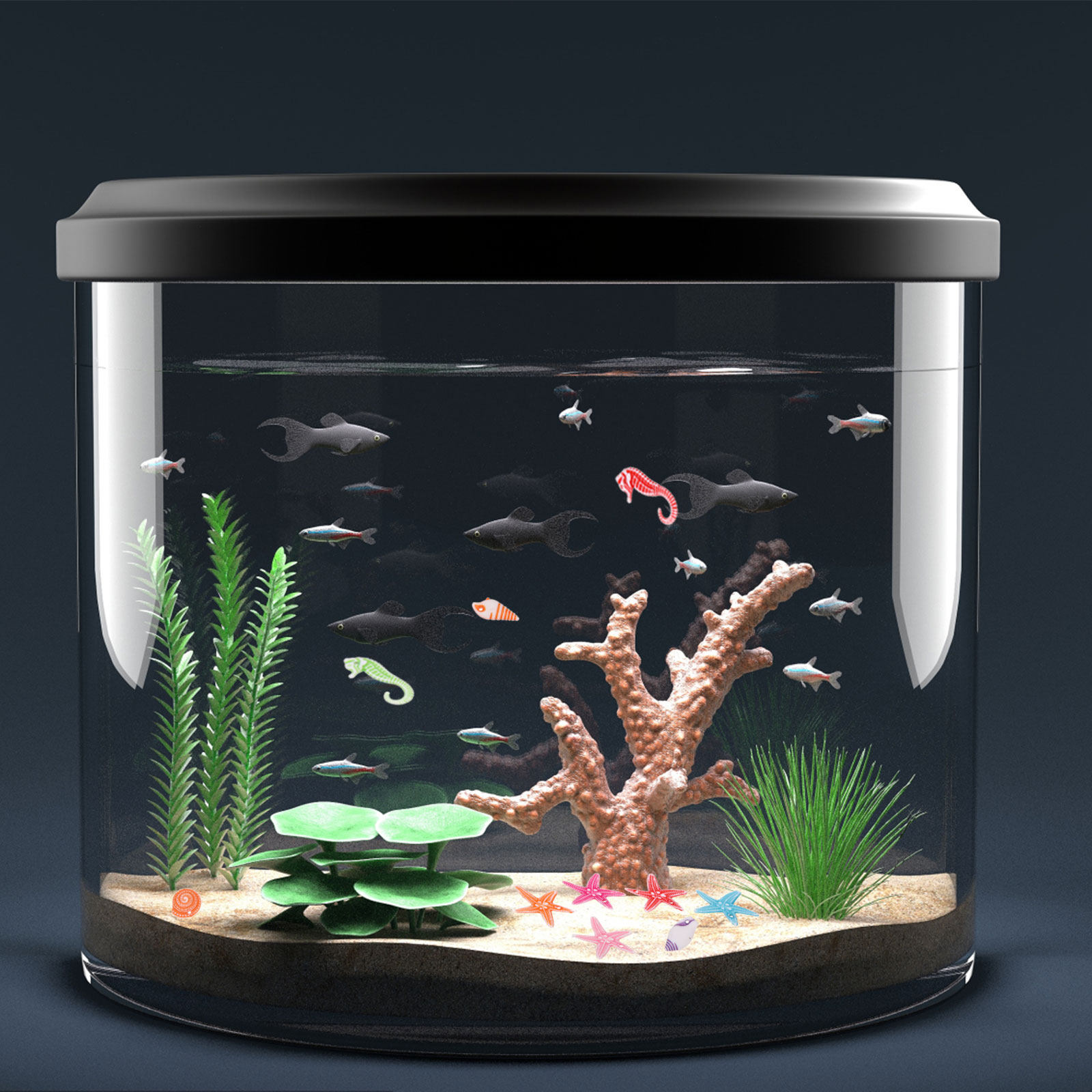 60Pcs Mini Sea Animal Resin Or - огляд і ціна Aquarium Marine Sand