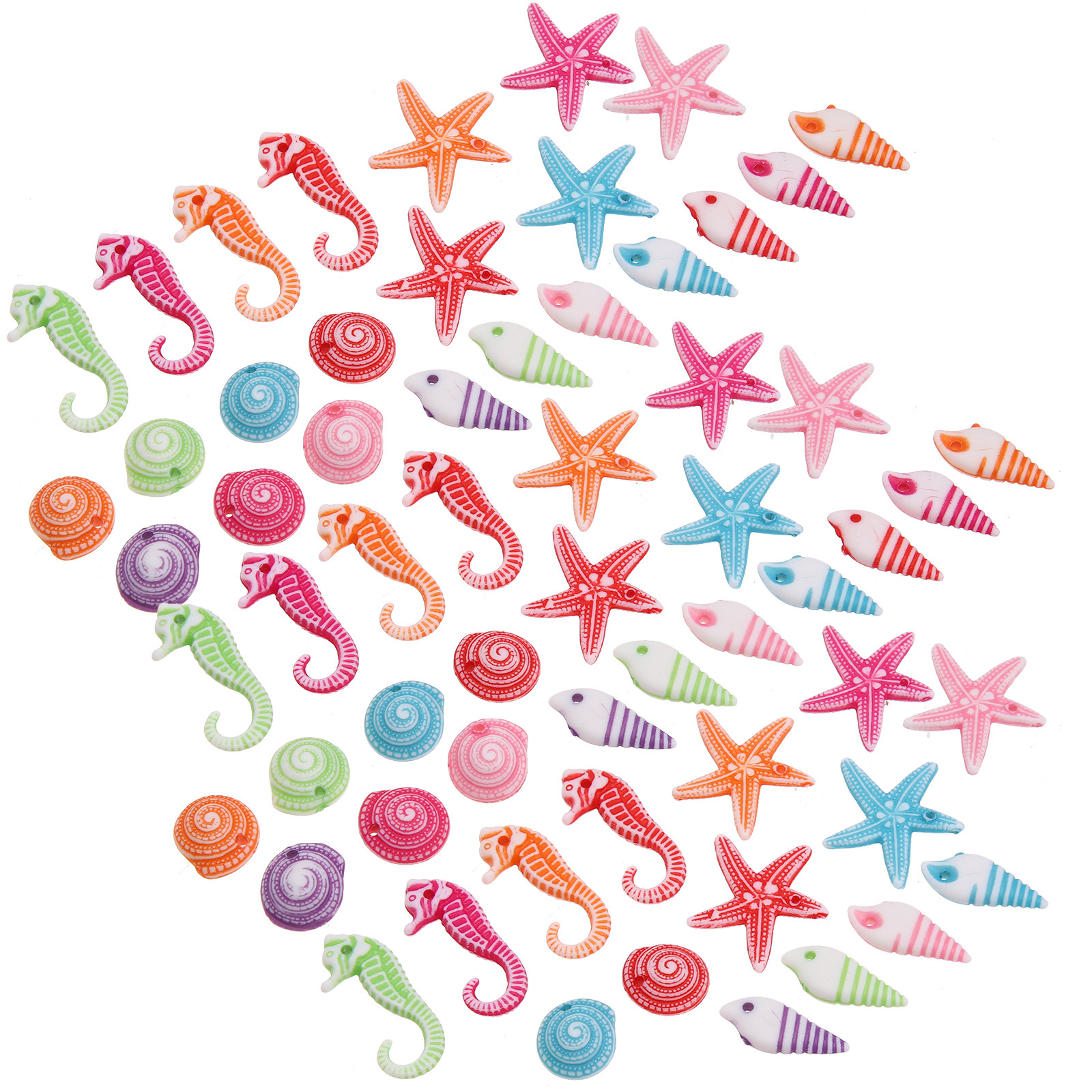 60Pcs Mini Sea Animal Resin Or - огляд і ціна Aquarium Marine Sand