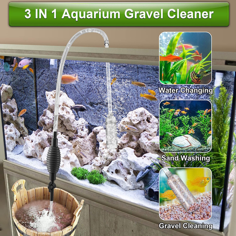 Fish Tank Water Changer Aquari - огляд і ціна Aquarium Marine Sand