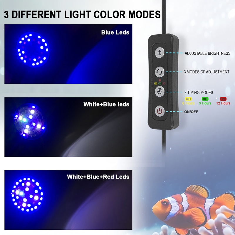 Aquarium LED Reef Light Seawat - огляд і ціна Marine Aquarium Reef