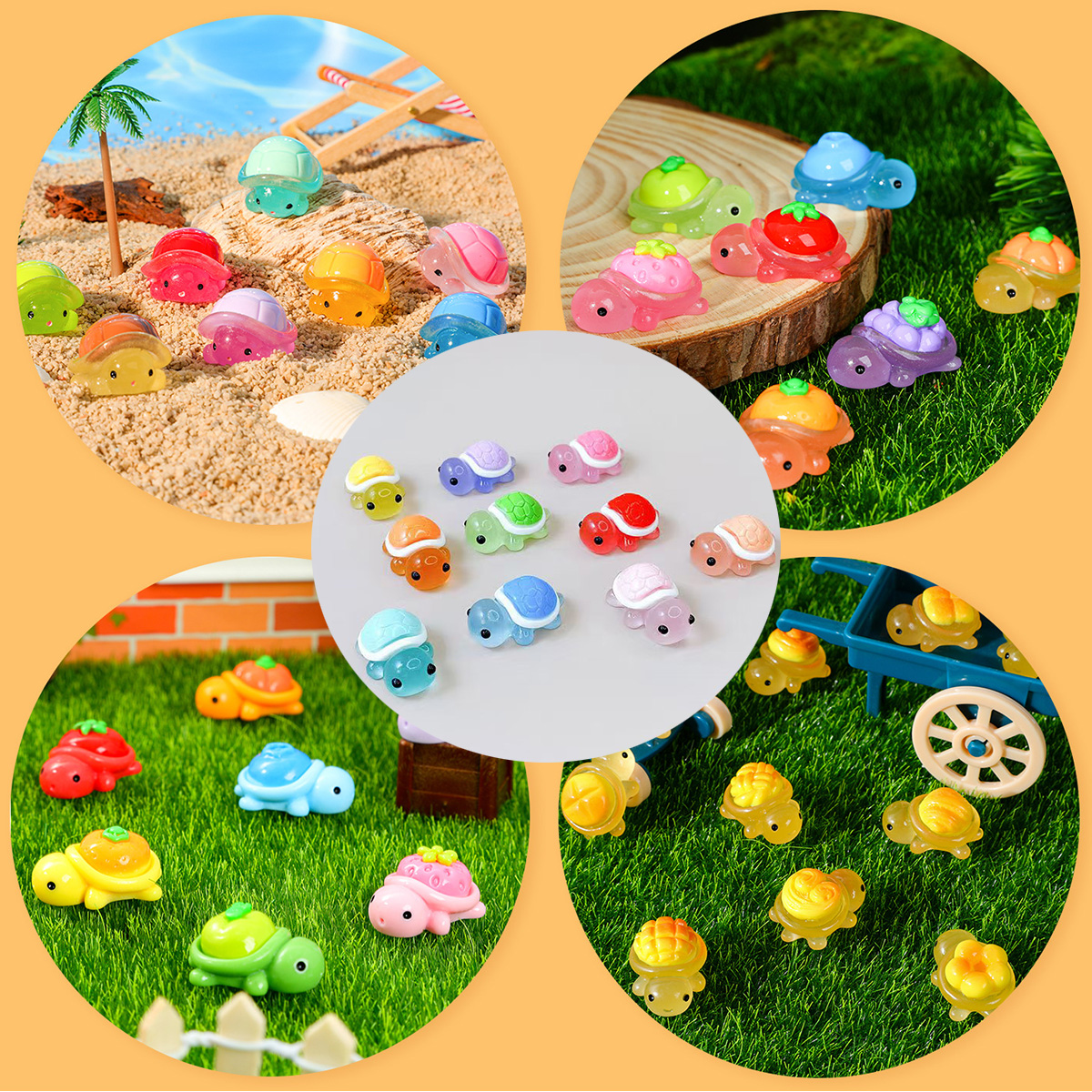 Mini Ocean Resin Turtle Animal - огляд і ціна Marine Aquarium Aquascape