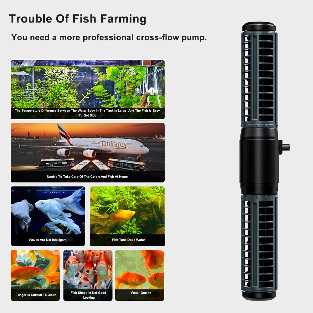 Jebao Jecod New DCW Series Blu - огляд і ціна Marine Aquarium Reef