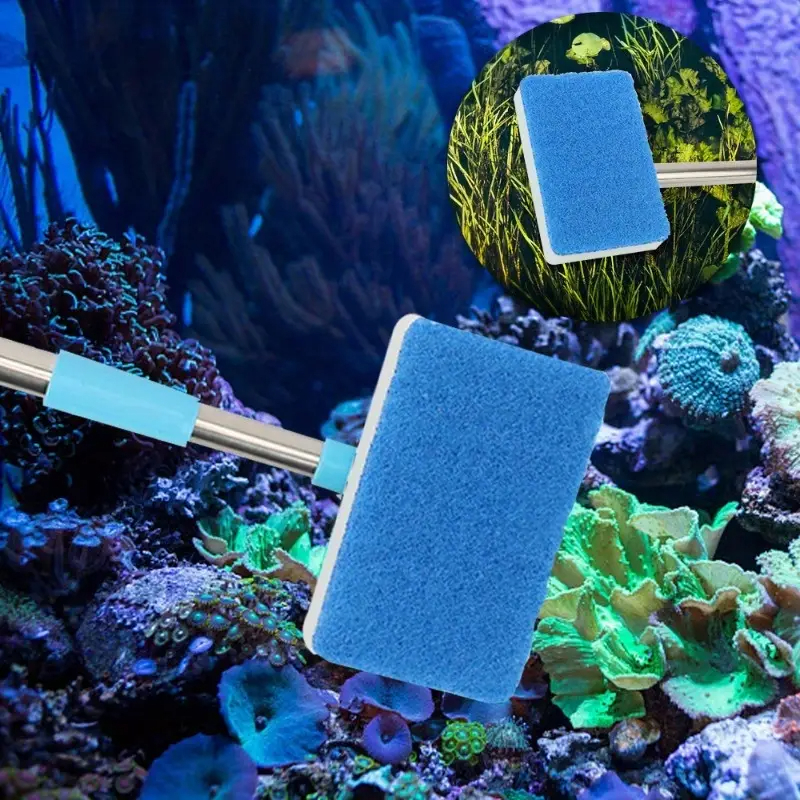 55-95cm Telescopic Handle 180° - огляд і ціна Marine Aquarium Glass Cleaner