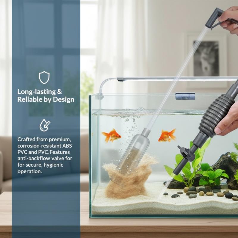 Aquarium Gravel Vacuum Siphon  - огляд і ціна Aquarium Marine Sand