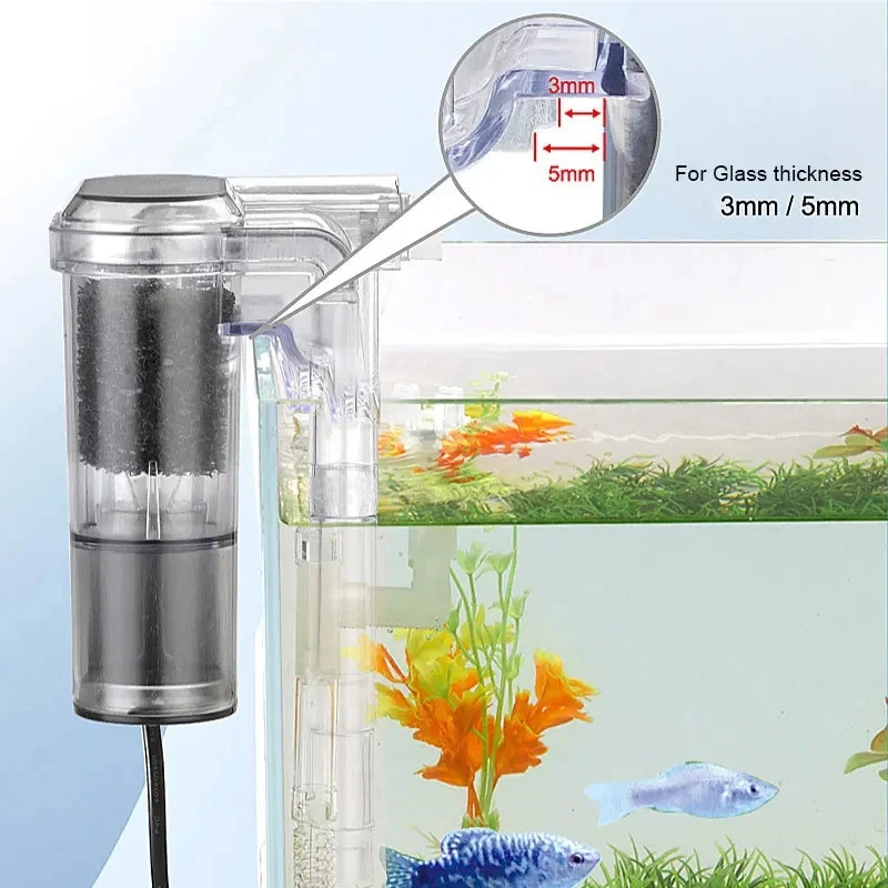 Wall-hanging Filter For Fish T - огляд і ціна Marine Aquarium Overflow