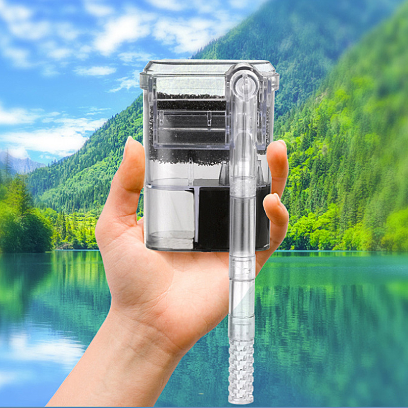 Wall-hanging Filter For Fish T - огляд і ціна Marine Aquarium Overflow