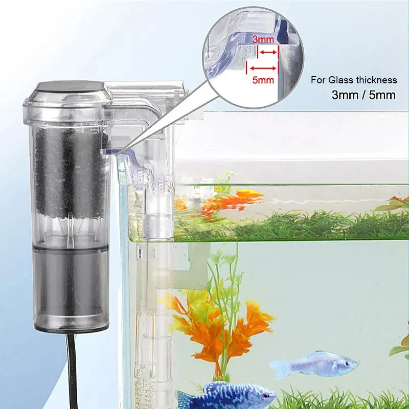 New Suspended Filter For Fish  - огляд і ціна Marine Aquarium Overflow