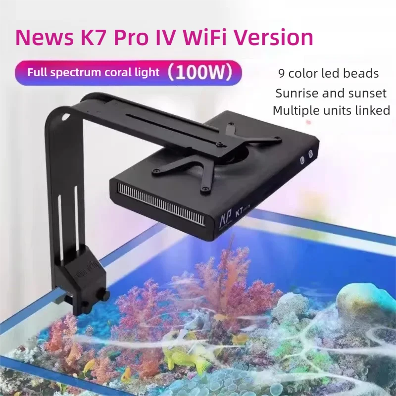 Noo-Psyche K7 Pro V4 WiFi Full - огляд і ціна Marine Aquarium Reef