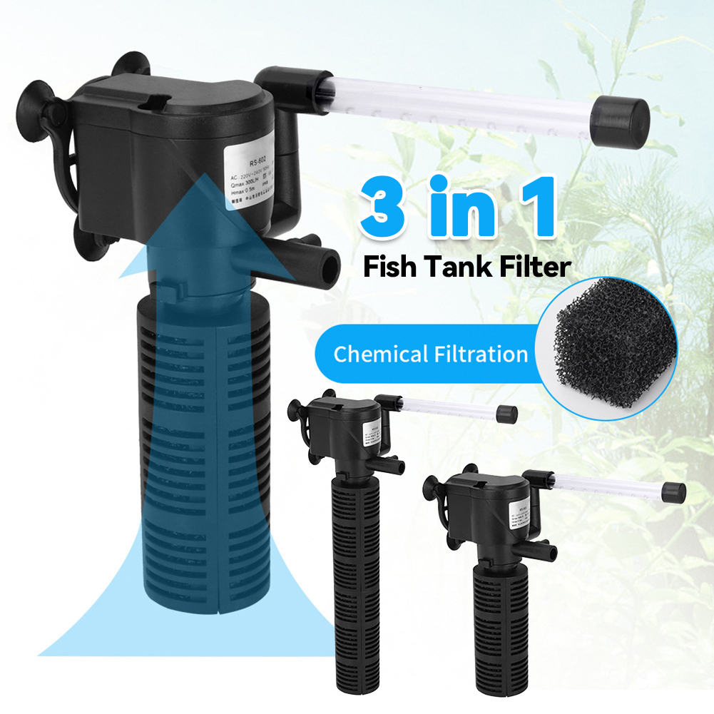 3 in 1 Aquarium Internal Filte - огляд і ціна Marine Aquarium Overflow