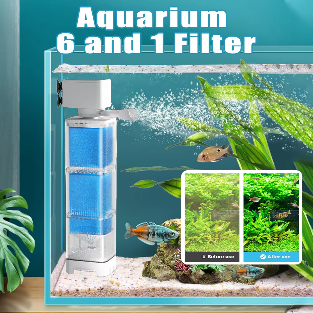 Aquarium Filter Pump Fish Tank - огляд і ціна Marine Aquarium Overflow