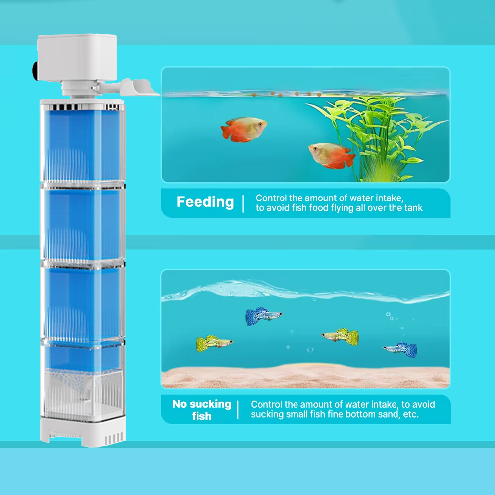 Aquarium Filter Pump Fish Tank - огляд і ціна Marine Aquarium Overflow
